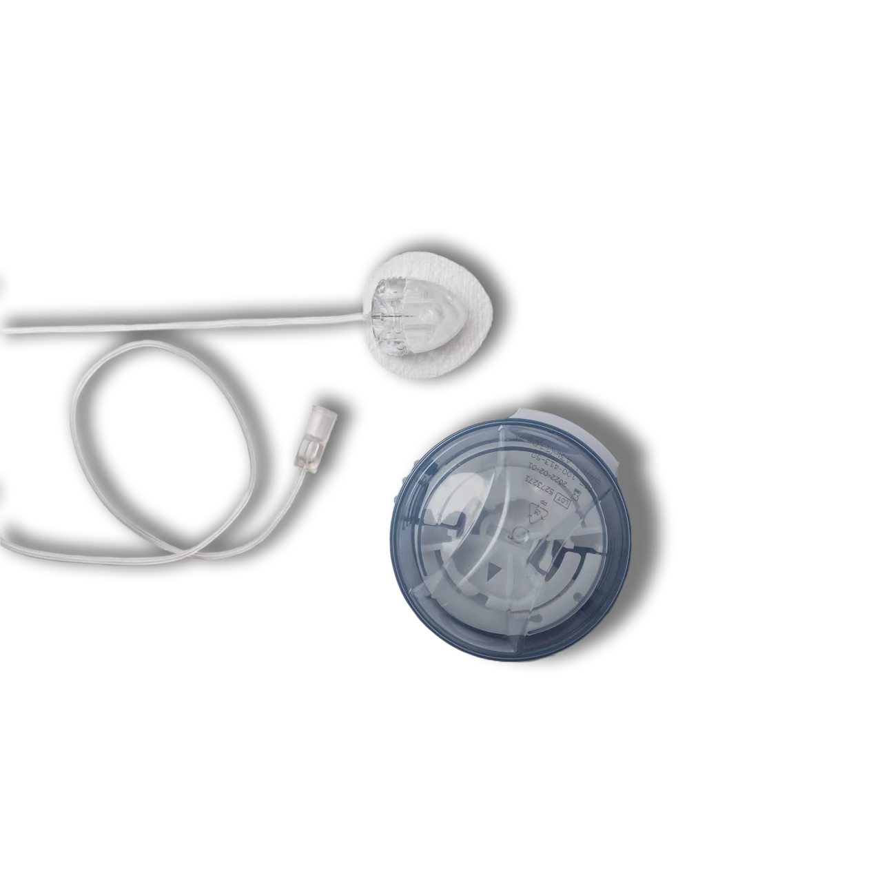 Image of the inset infusion set